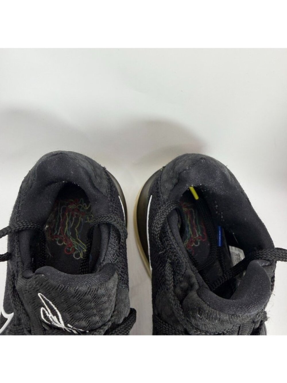 Nike Lebron 17 Low Shoes Mens Size 11.5 CD5007-002 Basketball Black White - Picture 4 of 12